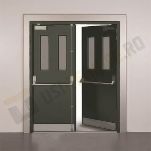 Usi metalice antipanica cu 2 canaturi